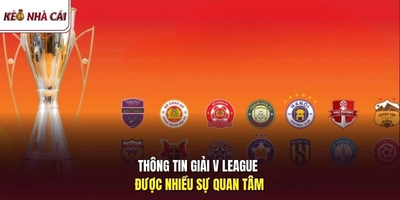 Thông tin giải V League được nhiều sự quan tâm